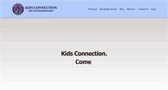 Desktop Screenshot of kidsconnectionschools.com